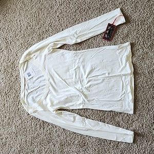 Poof Large White Long Sleeve Shirt